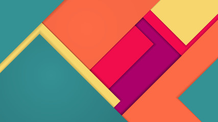 Modern material design vector background. 