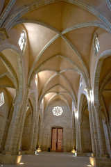Rueda Cistercian monastery, XIII century, Zaragoza, Aragon, Spain
