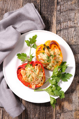 stuffed bell pepper