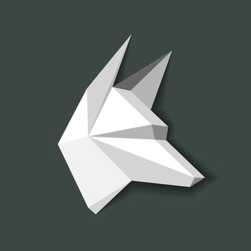 geometric wolf vector3