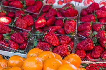 Fresh Strawberry Fruit