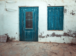 View of old town in Crete, Greece