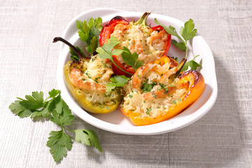 stuffed bell pepper