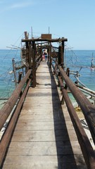 Ingresso per il trabocco