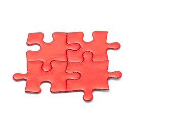 Obraz premium Missing jigsaw puzzle piece with light glow, business concept for completing the final puzzle piece