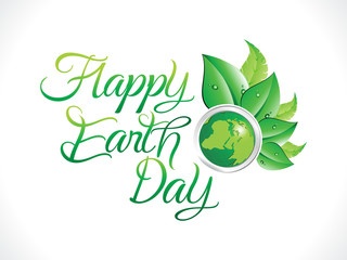 abstract artistic earth day background