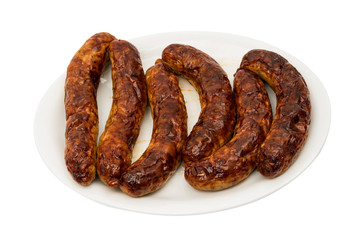 Grilled Sausage isolated