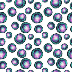 Materiał do szycia The magic treasure fluorite seamless pattern