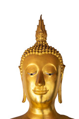 Isolated of buddha head