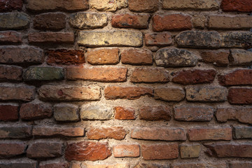 old red brick wall