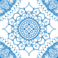 Seamless floral pattern.