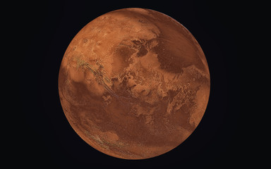 plant Mars, Elements of this image furnished by NASA