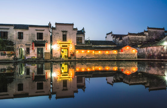 Hong village in Anhui province,China