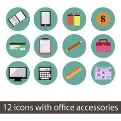 12 office icons