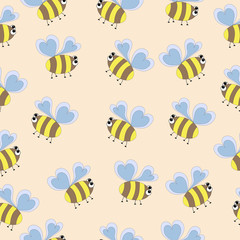 delicate pattern bee