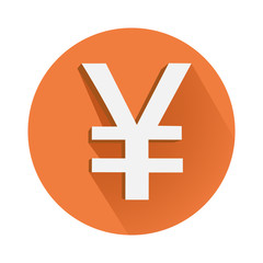 This is an illustration of yen symbol