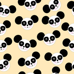 cute panda pattern
