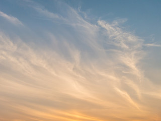 Obraz premium Colorful sky in twilight time background