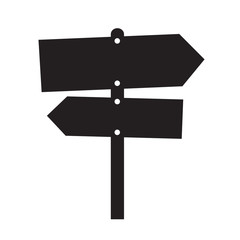 signpost icon Illustration design © IconWeb