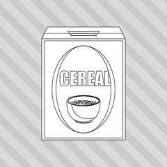 Breakfast icon design, vector illustration