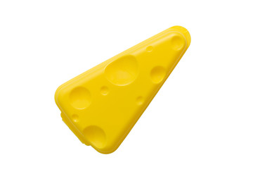 Container yellow cheese
