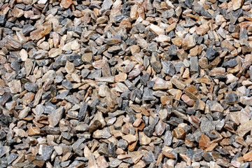 crushed stone pieces