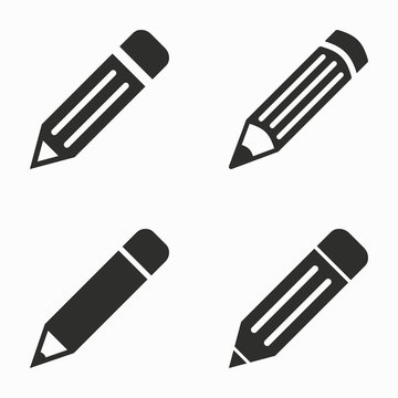 Pencil  vector icons.