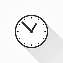 Clock - vector icon.