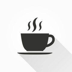 Coffee - vector icon.