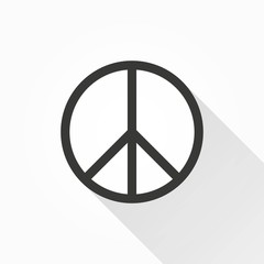 Peace - vector icon.