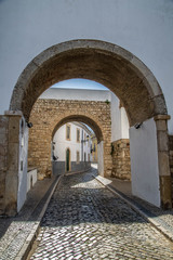Fototapeta na wymiar Stadtpanorama Faro, Algarve, Portugal