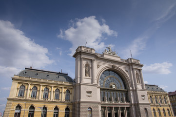 Fototapeta na wymiar Budapest Keleti railway station