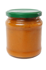 Jar of squash spread