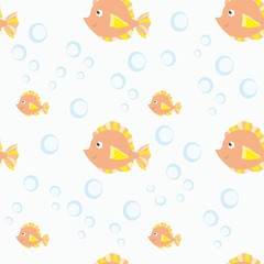 Background of pink fish.