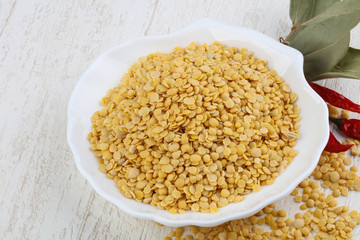 Yellow lentils