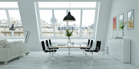 moderne Dachgeschoß Wohnung