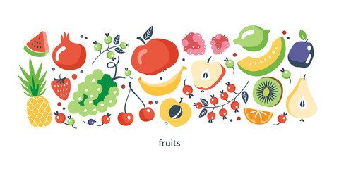 fresh fruits collection
