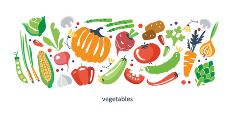 vegetables collection