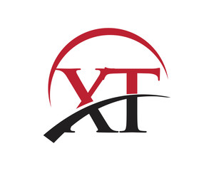 XT red letter logo swoosh