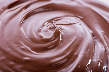 Melted chocolate