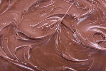 Melted chocolate