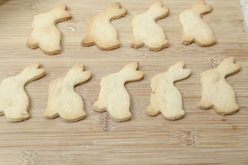 Baked Cookies in the Kitchen