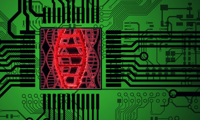 DNA research background