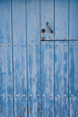 Blue door
