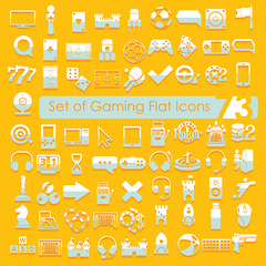 Set of game icons