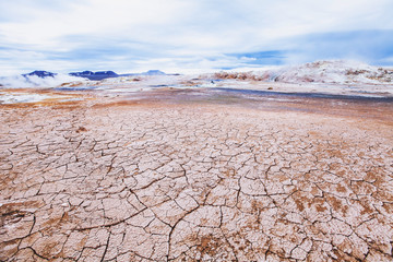 volcanic landscape in Iceland
