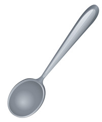 Spoon made of stainless steel