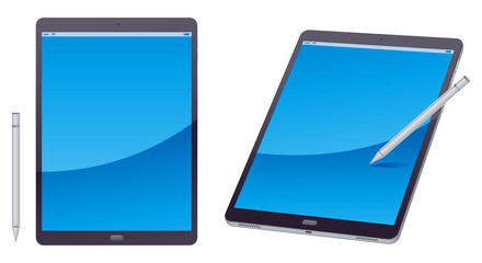 タブレットとスタイラスペン