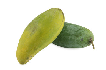 mango on white background