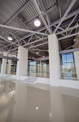 Modern interior. Modern architecture